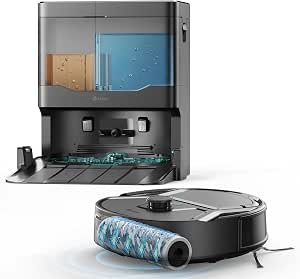 Lefant M210 Pro Omni Robot Vacuum Cleaner and Floor Mops,20000Pa,Mapping,LiDAR Navigation,20cm Brushing Roller with Self-Cleaning,Pet Hair Collection,Anti-Mess,Alexa/App/i Watch/2,4G/5GHz