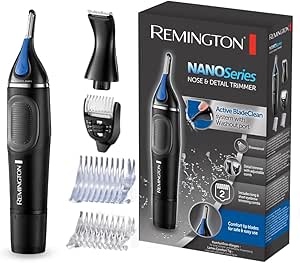 Remington Nano Series Nose and Ear Hair Trimmer Nose, Ears, Eyebrows and