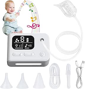 Aspirador Nasal para Bebe, Bestcool Aspirador Nasal Eléctrico Bebé