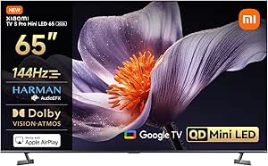XIAOMI TV S Pro Mini LED 65,Smart TV,Dolby Vision,Dolby Atmos,4k QLED,144Hz