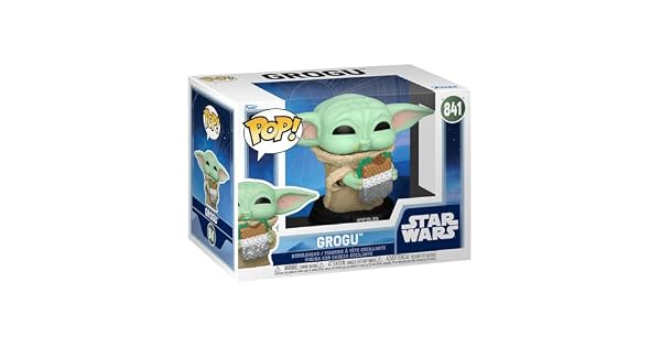 Funko Pop Star Wars The Mandalorian and Grogu  Grogu  Figura de Vinilo Coleccionable  Idea de Regalo  Mercanca Oficial  Juguetes para nios y Adultos  Figura Modelo para coleccionistas