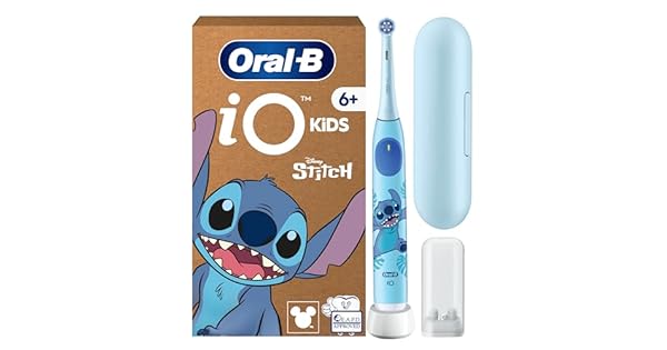 OralB iO Kids Disney Stitch Cepillo de Dientes Elctrico Nios 6 Aos