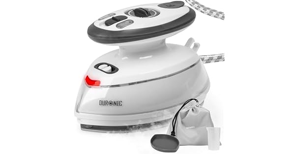 Duronic SI3 WE Plancha de Viaje Mini 400 W con Funcin Vapor 110V230V