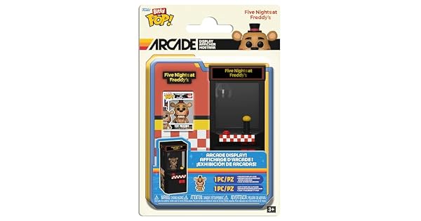 Funko Bitty Pop Arcade Five Nights at FreddyS FNAF  Freddy  Figura de Vinilo Coleccionable  Idea de Regalo  Mercanca Oficial  Juguetes para nios y Adultos
