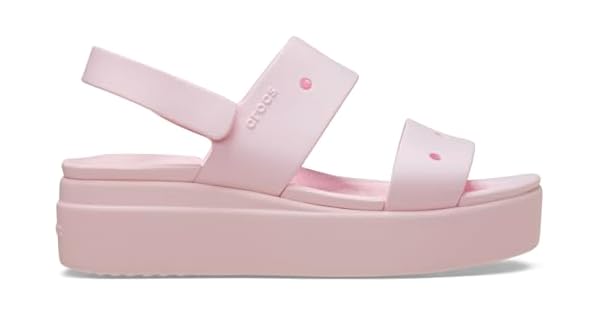 Crocs Brooklyn 4U Sandalia Rosa Leche Mujer EU 4243