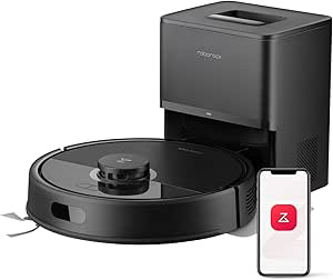 roborock Q7L5+ Robot Vacuum Cleaner and Sink Extreme Suction 8000 Pa, Black