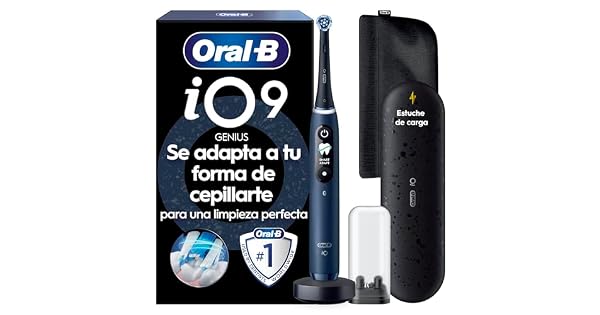 OralB iO 9 Cepillo de Dientes Elctrico con 1 Cabezal Azul Zafiro