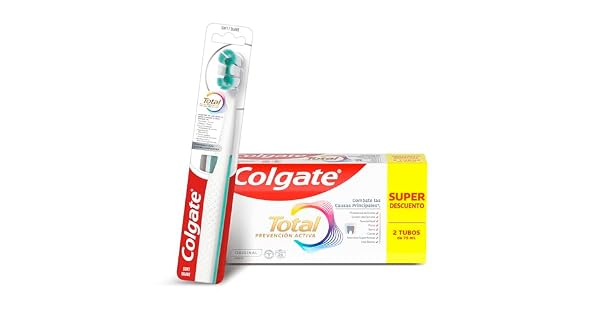 Colgate Total Prevencin Activa Pastas Dentales y Cepillo Pack