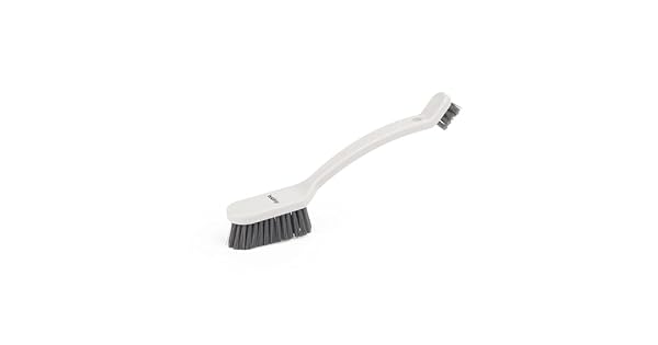 Beldray Cepillo de Doble Cara Suciedad y Suciedad ms Grande Cepillo ms pequeo con cerdas en Forma de V para una Limpieza Profunda Estrecha precisin antiaraazos Blanco Talla nica