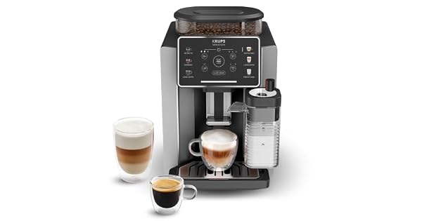 KRUPS Sensation Milk Cafetera Superautomtica 6 Bebidas Jarra Leche