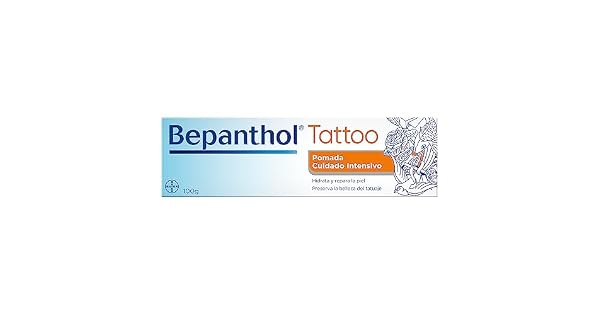 Bepanthol Pomada para Tatuajes con Pantenol 100 g Sin Perfume