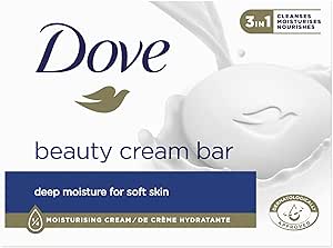 Dove Original Face Body Hand Soap with 1/4 Moisturizer 90g