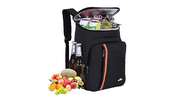 DAOXU Mochila Nevera Isotrmica 23L Negro