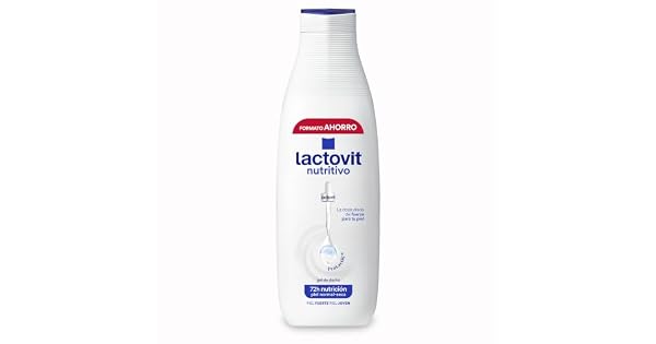 Lactovit  Gel de Ducha Nutritivo ProLactic10 Piel Normal y Seca  750 ml  Estimula la produccin de colgeno y elastina y est testado bajo control dermatolgico para toda la familia